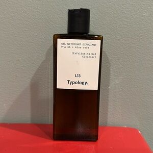 Typology French Skincare Gel Exfoliant Cleanser